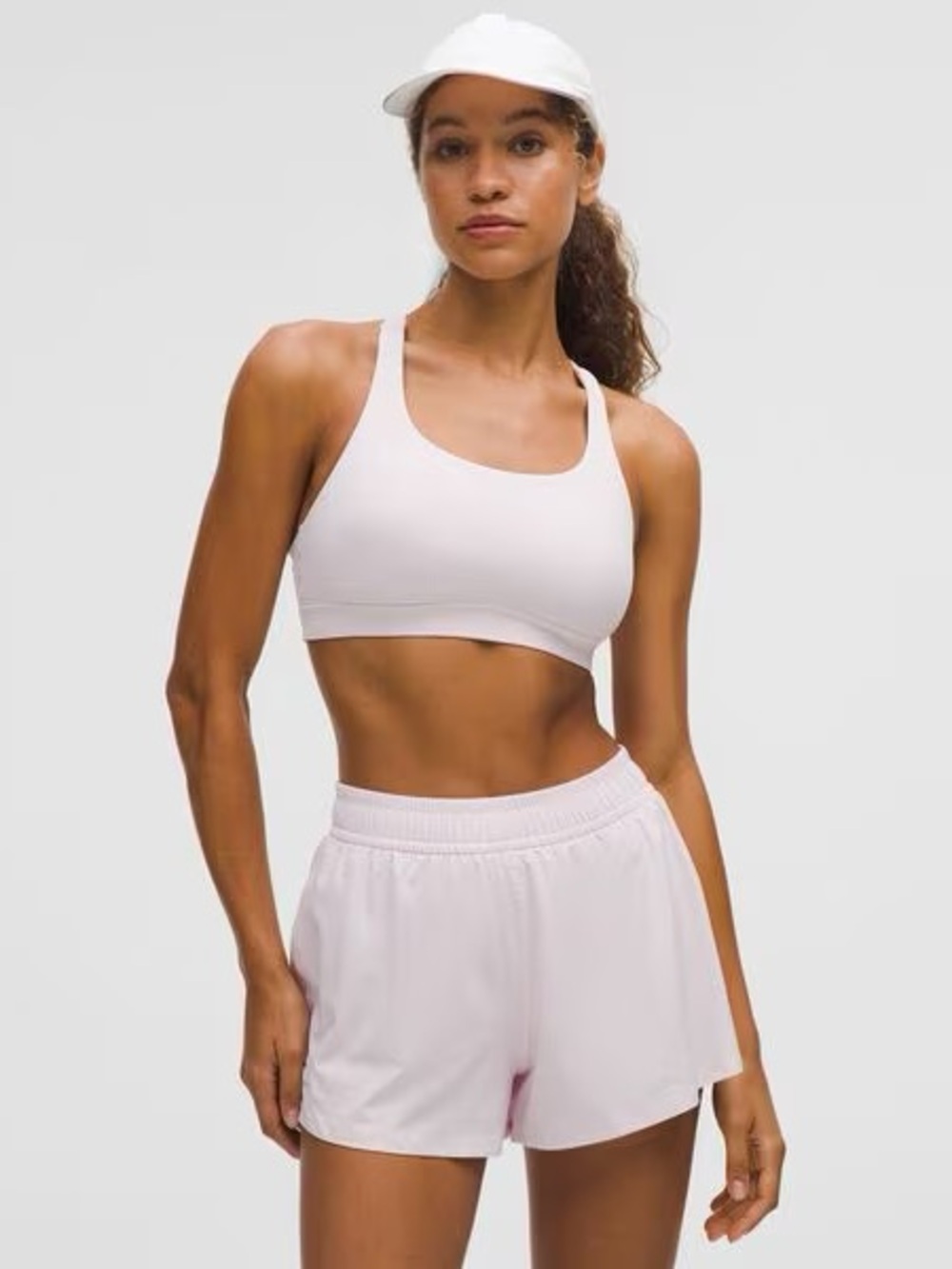 Lululemon Energy Longline Bra *Medium
Support, B-D Cups Flush Pink - size 10